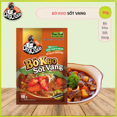 Bò Kho Sốt Vang Ông Chà Và 90gr (Braised Beef Stew Sauce)