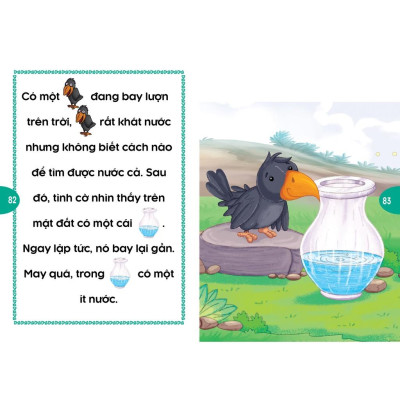 Sách - Bộ Sách Phát Triển Tư Duy Và Ngôn Ngữ Cho Bé - Truyện Đọc Bằng Hình Ảnh - Truyện Ngụ Ngôn Thế giới đặc sắc tập 2