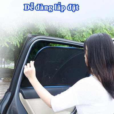 Rèm che nắng, Chắn nắng nam châm ô tô dành cho xe Toyota Vios