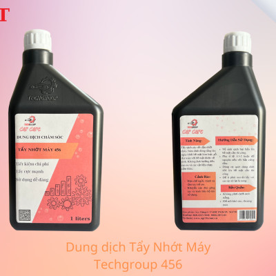 Tẩy nhớt máy Techgroup 456