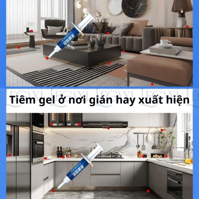 Gel Diệt Gián, Kiến Dạng Ống An Toàn Cho Gia Đình, Có Mùi Thơm Dễ Chịu Cho Nhà Ở, Văn Phòng Legaxi