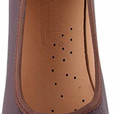 Giày Nữ Da Dò 3 Phân Huy Hoàng HT7940 - Nâu Đất