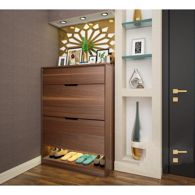 TỦ GIÀY 2 TẦNG GIÁ XOAY HẬU 9 LY