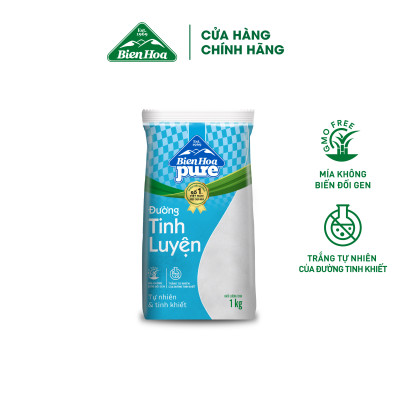 Combo 3 Túi Ðường Tinh Luyện  Biên Hòa Pure 1kg/túi