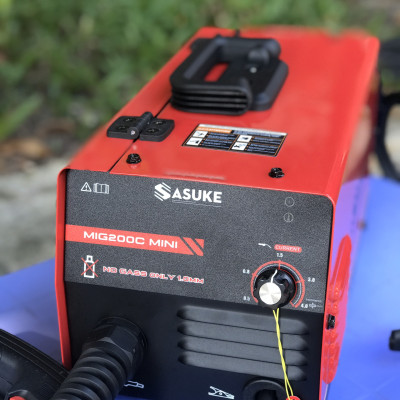 Máy hàn chuyên MIG không dùng khí Sasuke Mig-200C Mini- Hàng chính hãng