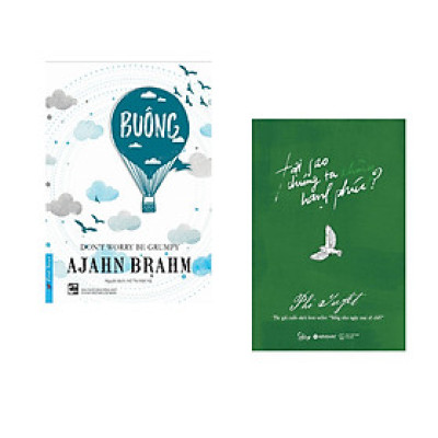 Combo 2 cuốn sách: Buông Bỏ Buồn Buông + Tại sao chúng ta không hạnh phúc