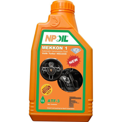 Dầu truyền động trợ lực tay lái NP MEKKON ATF III - 1L - Hàng Chính Hãng