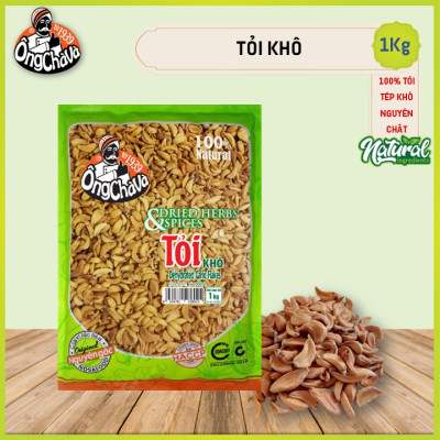 Tỏi Khô Ông Chà Và 1kg (Dried garlic)