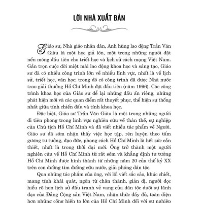 Hồ Chí Minh vĩ đại một con người (Tái bản, có chỉnh sửa) bản in 2025