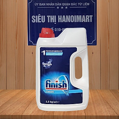 Bột Finish Classic Can 2,5kg, Hương Chanh - Chính hãng.
