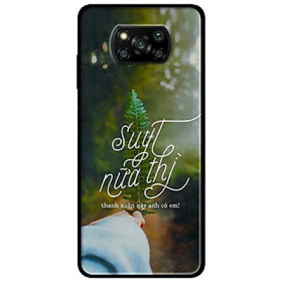 Ốp lưng dành cho Xiaomi Poco X3 mẫu Suýt Nữa Thì