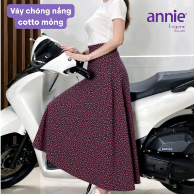 Váy chống nắng annie cotton thời trang form rộng dễ mặc siêu bền