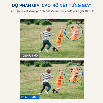 Camera Trong nhà & Ngoài trời Tp-Link Tapo C120 - Độ phân giải 2K 4MP, Chống chịu thời tiết IP66, Có loa báo động, Đàm thoại 2 chiều - HÀNG CHÍNH HÃNG