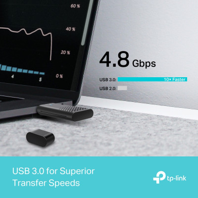 USB WIFI 6 AX1800 TP-Link Archer TX20U | Băng thông AX1800 băng tần kép | Kết nối USB 3.0 | Dễ cài đặt | Bảo hành 2 năm | Hàng Chính Hãng