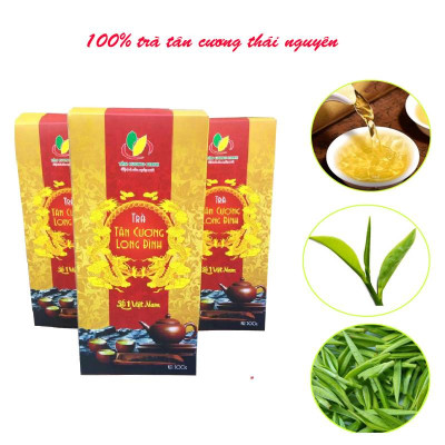 Combo 03 Hộp Trà Tân Cương Long Đình 500 gram