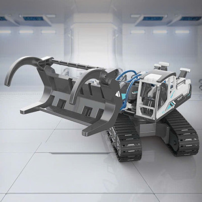 BYJARDA - GC0103 - Xe Nâng Gỗ Thủy Lực (128 Chi Tiết)