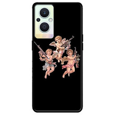 Ốp lưng dành cho Oppo A16K - Oppo A36 / A76 - Oppo Reno 7z 5G - Thiên Thần Đen