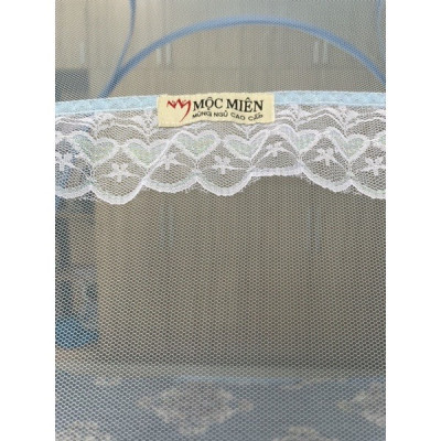 Màn chụp , Mùng chụp tự bung cao cấp Mộc Miên Đỉnh Chóp - Màn F1 - Kích thước 1,8mx2m ( hình thật )