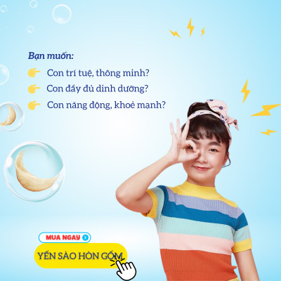 [Hộp 6 Hũ] Tổ Yến Chưng Cao Cấp Dành Cho Trẻ Em Super Kids - Yến Sào Hòn Gốm Chính Hiệu Khánh Hoà - HGK NEST