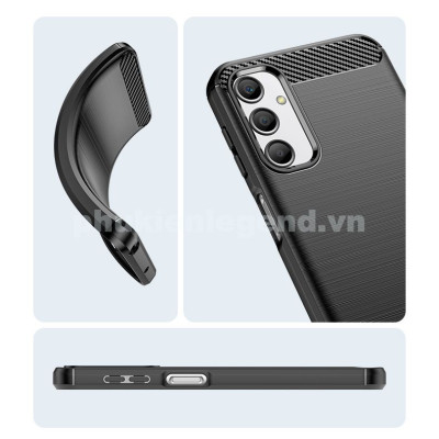 Ốp lưng chống sốc vân kim loại cho Samsung Galaxy A24 hiệu Likgus (chuẩn quân đội, chống vân tay) - hàng nhập khẩu