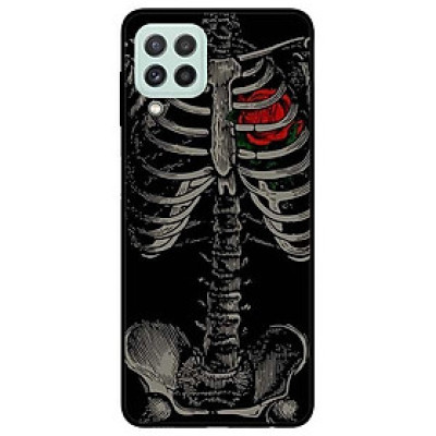 Ốp lưng dành cho Samsung A22 - Samsung S21 FE mẫu Hoa Hồng Đỏ Xương