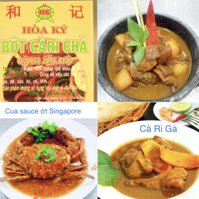 BỘT CÀ RI Hòa Ký 50gr