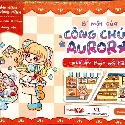 Bộ sách Dán Hình Thông Minh - Bí Mật Của Công Chúa Aurora (Bộ 5 cuốn tặng bút chì 2B)