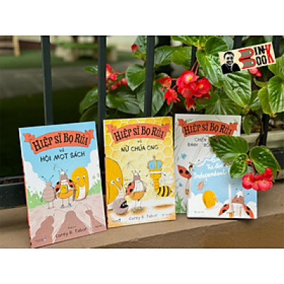 (Amazon’s Best Books of 2022) BOXSET 3 CUỐN HIỆP SĨ BỌ RÙA - Corey R.Tabor - San Hô - NXB Thanh Niên