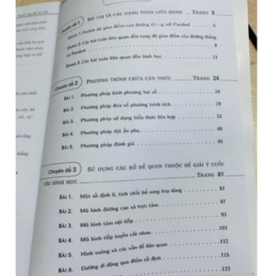 Sách Một số chủ đề hay và khó trong kì thi tuyển sinh vào lớp 10 Môn Toán