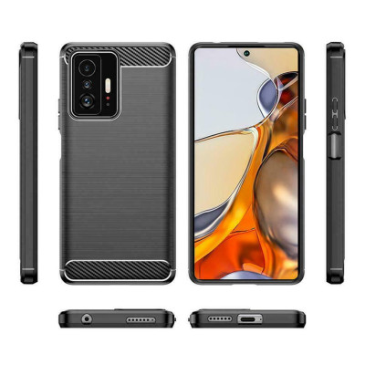 Ốp lưng chống sốc vân kim loại cho Xiaomi 11T 5G / 11T Pro 5G hiệu Likgus (bảo vệ toàn diện, chống va đập) - hàng nhập khẩu