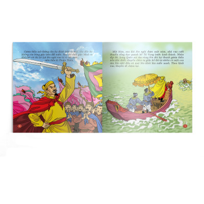 Bộ sách Sự Tích Việt Nam - Tuyển chọn 10 Sự tích Việt Nam đặc sắc nhất (Bản in năm 2022)