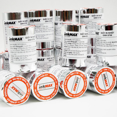 Giấy in nhiệt K57x38 - Giấy in Bill K57 - Giấy in hóa đơn K57 - Dùng cho các dòng máy in: XPRINTER, EPSON, BIXOLON, COGNITIVE, BIRCH, YAMAFUJI,C USTOM, SUPER PRINTER, TOPCASH, ANTECH, DATAPRINT, APOS, TAWA PRP, ATP