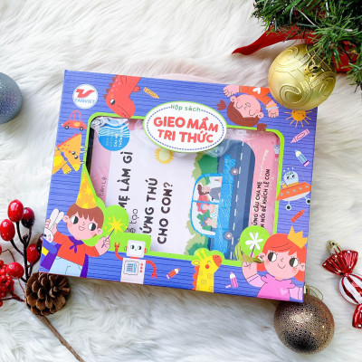 Box Set Gieo Mầm Tri Thức 8: Cùng Con Vững Bước Trưởng Thành (Bộ 4 Cuốn)