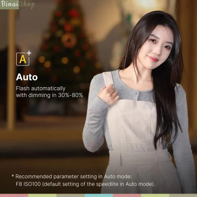 Ulanzi F12 - Đèn Flash Mini Đế Gắn Hotshoe Dành Cho Máy Ảnh So.ny, Ca.non, Ni.kon, Pa.nasonic, Oly.mpus, Fu.jifilm- hàng chính hãng