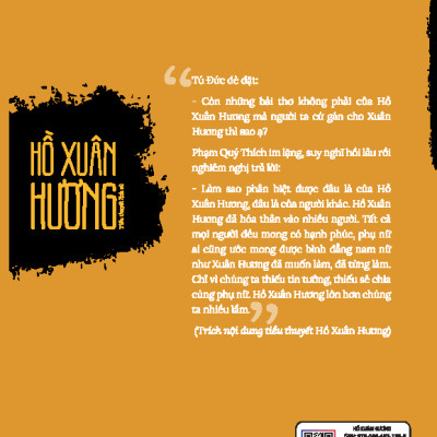 Hồ Xuân Hương - Tiểu Thuyết Lịch Sử