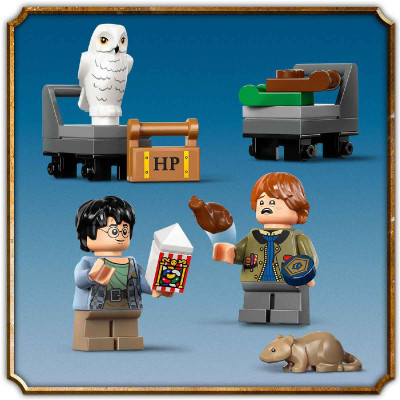 Đồ Chơi Lắp Ráp Trang Trí Kệ Sách: Tàu Tốc Hành Hogwarts LEGO HARRY POTTER 76450 (832 chi tiết)