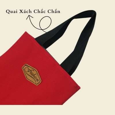 Túi Vải Canvas Đựng Bình Nước Giữ Nhiệt Full Size ( Kích Thước 22x10x8cm )