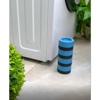 Bộ 4 miếng đế đệm cao su lót kê chân máy giặt chống rung ồn, rỉ sét - Chính hãng Amalife