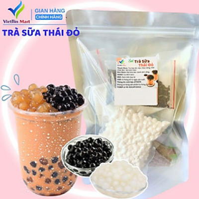 Set Nầu Trà Sữa Thái Đỏ Viettin Mart 500g