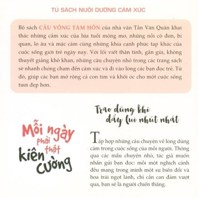 Tủ Sách Nuôi Dưỡng Cảm Xúc - Mỗi Ngày Phải Thật Kiên Cường