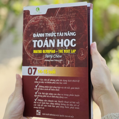 Combo sách Đánh thức tài năng toán học 7 và 50 thủ thuật toán ( 2 cuốn ), sách kiến thức toán học lớp 7 lớp 9 - Hiệu sách Genbooks