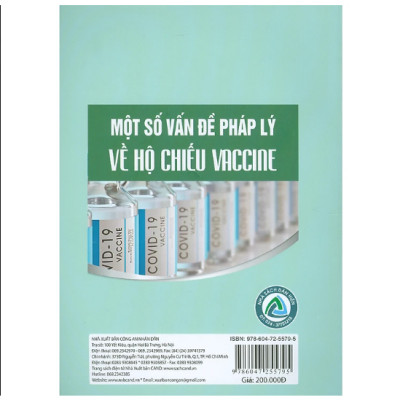 Sách - Một số vấn đề pháp lý về hộ chiếu vaccine (Sách tham khảo)