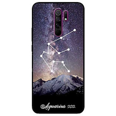 Ốp lưng dành cho Xiaomi Redmi 9 mẫu Cung Hoàng Đạo - Aquarius