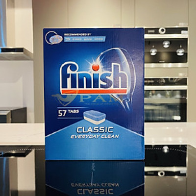 Viên rửa bát Finish Classic 57 viên hương thường - 2 chức năng