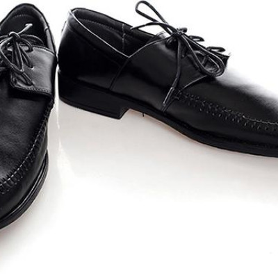 Giày Tây Nam Da Bò Huy Hoàng HT7109 - Đen