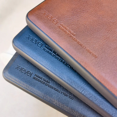 Ốp lưng da cho Samsung Galaxy A23, A53, A33, A73, A13 hãng X-level cao cấp viền mềm chống sốc - Hàng chính hãng