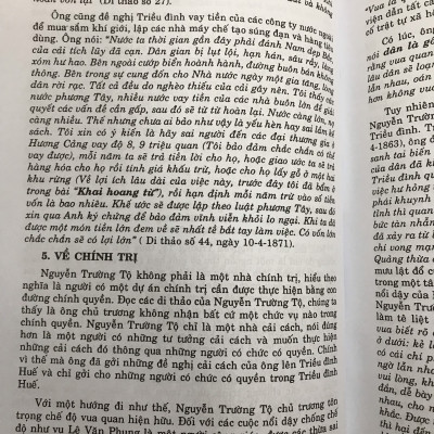 Nguyễn Trường Tộ - Con người và di thảo (Trương Bá Cần)