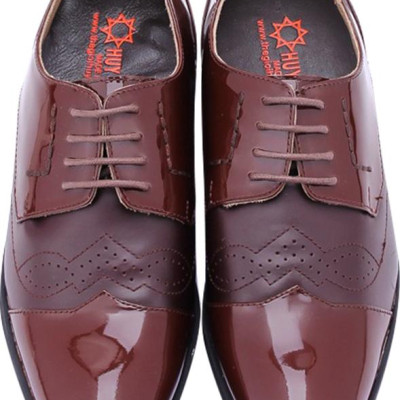 Giày Tăng Chiều Cao Nam Huy Hoàng HT7181 - Nâu Đất