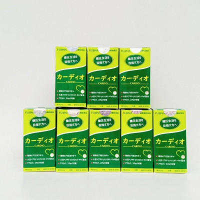 Viên Uống Hỗ Trợ Ổn Định Huyết Áp Cardio Fujina 80 Viên Nhật Bản, Giảm Nguy Cơ Cao Huyết Áp