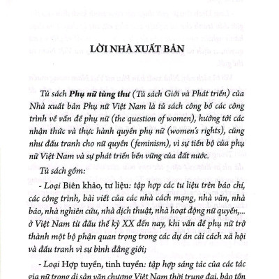 Dư Luận Nữ Quyền Tại Huế Tại Huế (1926-1929) Trên Sách Báo Đương Thời